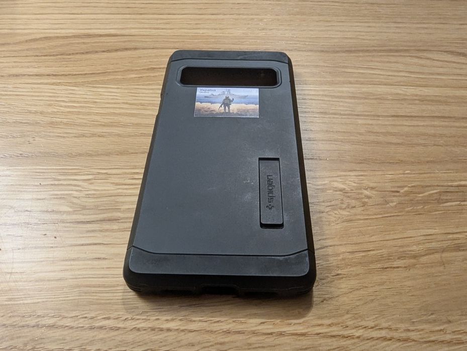 Google Pixel 6 Pro case Spigen + UA stamp "Russia ship *uck off"