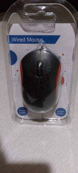 Мишка + килимок, безкоштовно доставка укрпошта дротова комп'ютерна