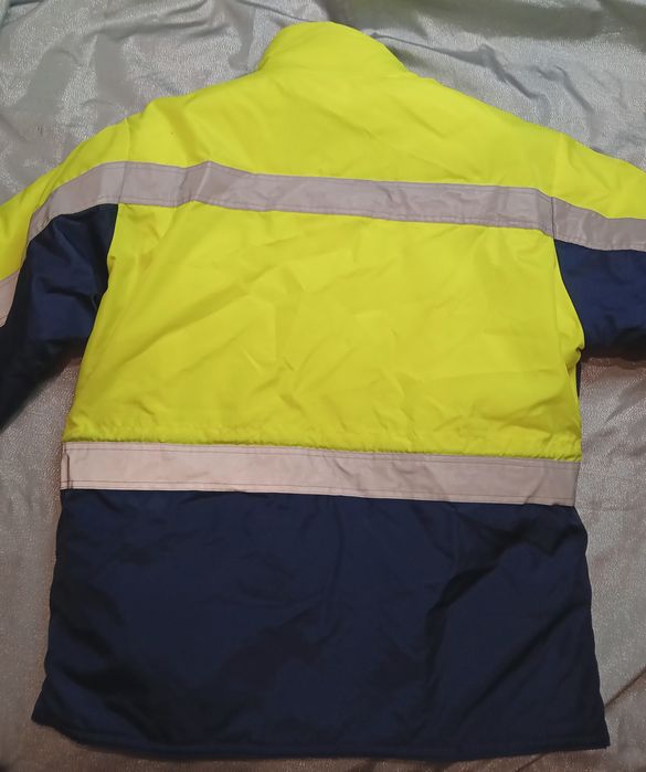 Kurtka xl zimowa L robocza hi-glo 25 Gold freeze odblaskowa ciepła xl