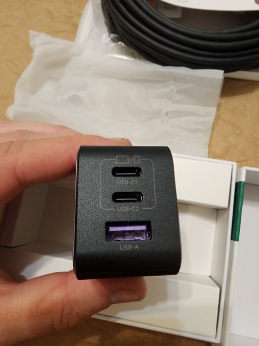 Зарядний пристрій UGREEN CD244 GaN Fast Charger 65W