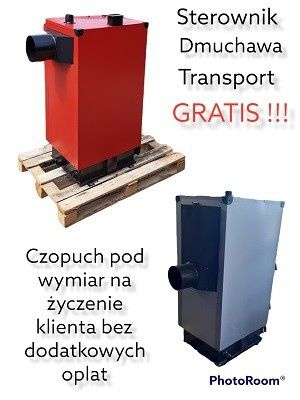Kocioł na drewno węgiel 16kW -NOWY, wysoka wydajność Transport Gratis