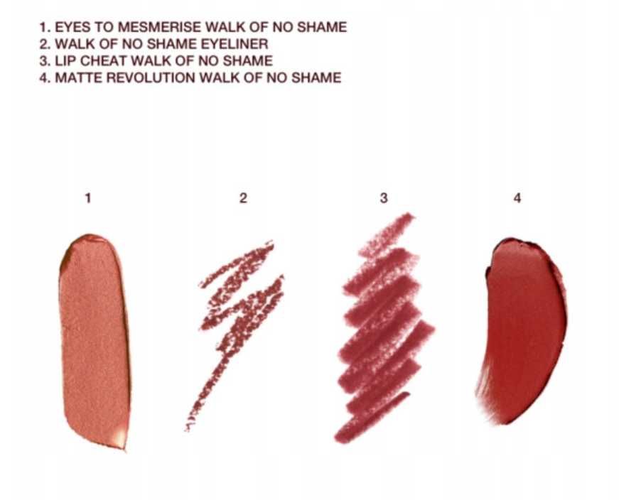 Zestaw do makijażu Charlotte Tilbury- WALK OF NO SHAME