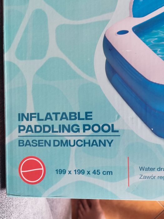 Basen Rodziny 2mx 2m 45 wysokość  Nowe