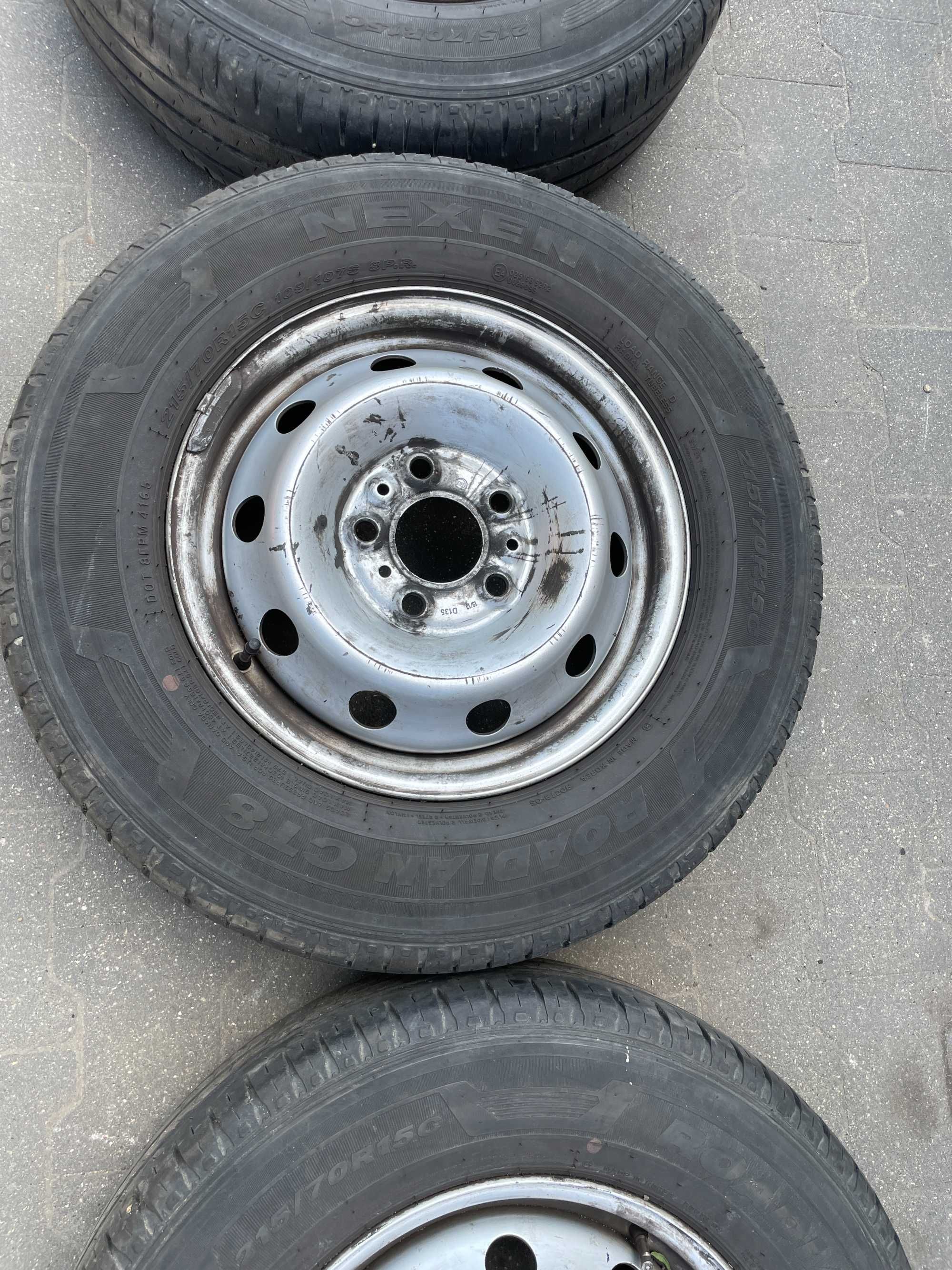 Okazja oryginalne koła letnie Fiat Ducato Boxer Jumper 6x15 ET68 5x118