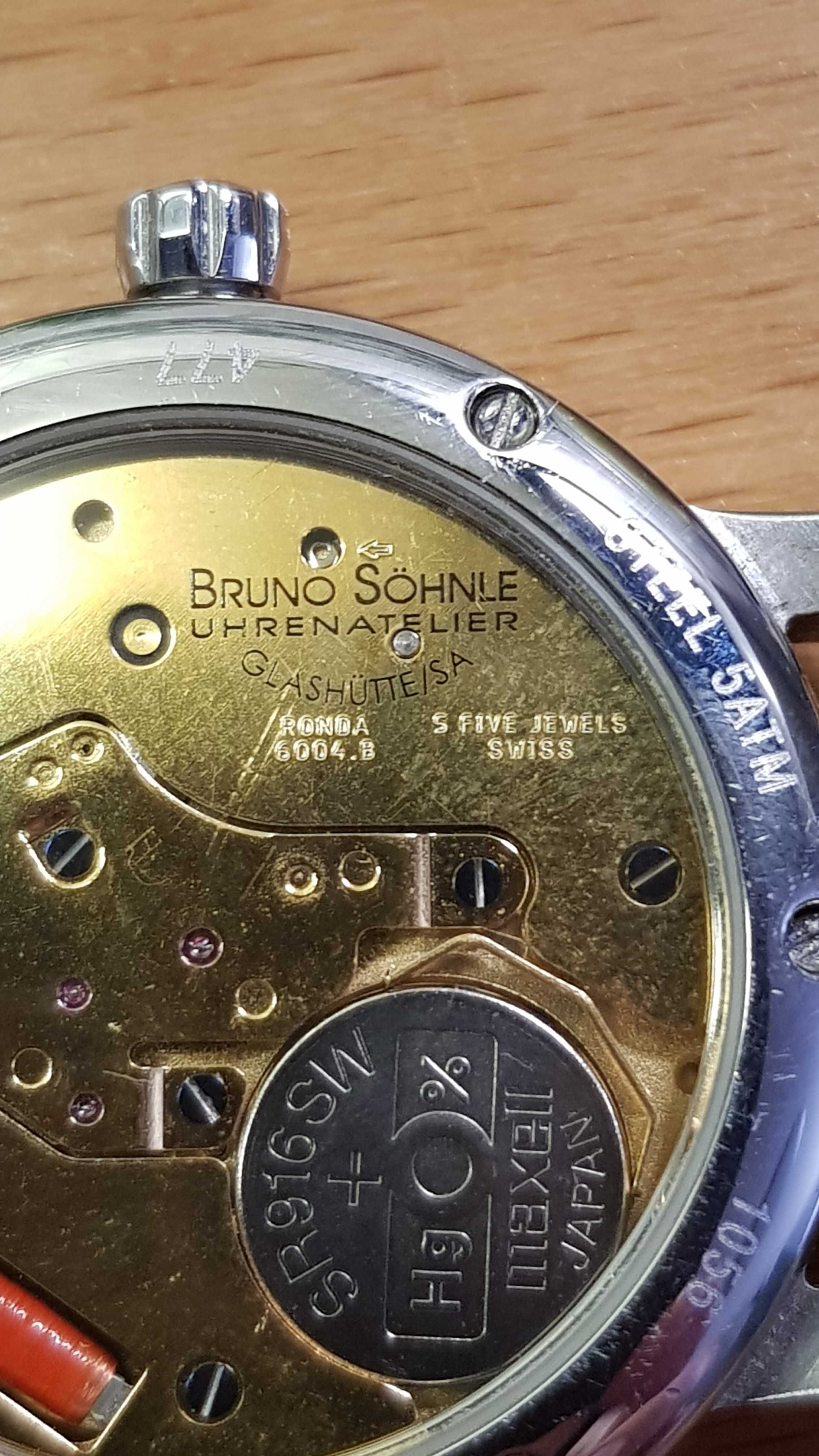 Zegarek *Bruno Söhnle Uhrena* Glashutte/SA