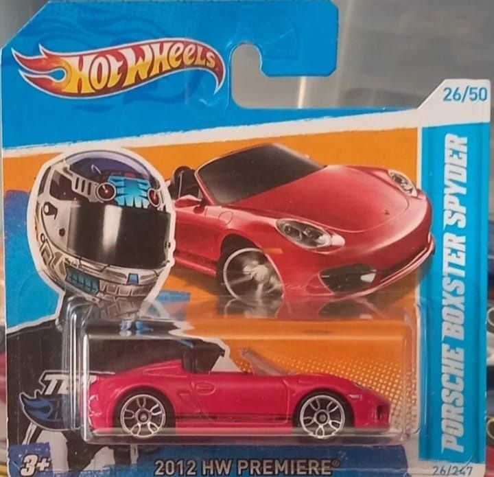 Porsche boxster spyder hot wheels