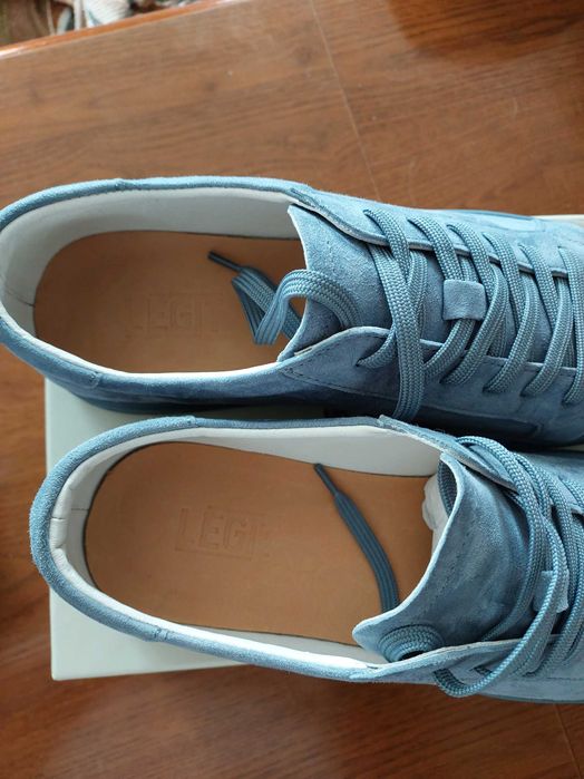 Кеди чоловічі блакитні LEGIT