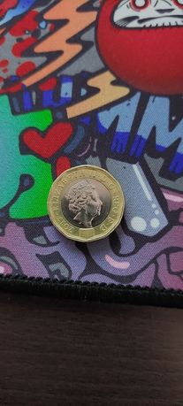 Moeda 1 pound Elizabeth II 2017