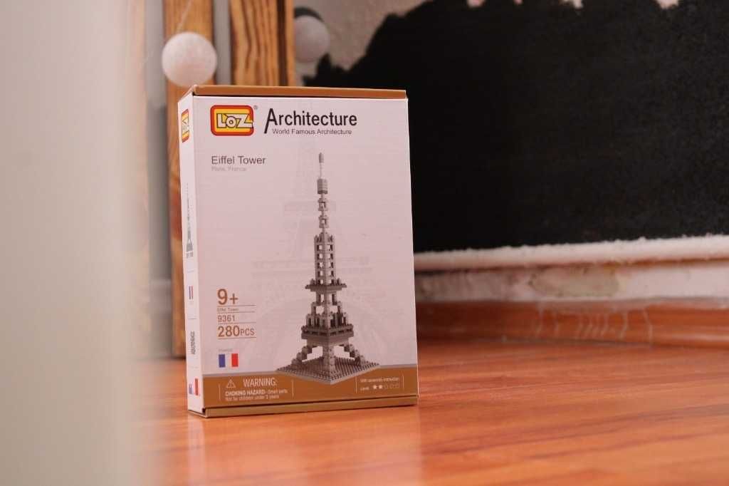 Klocki LOZ Architecture Eiffel Tower Paris France Polecam