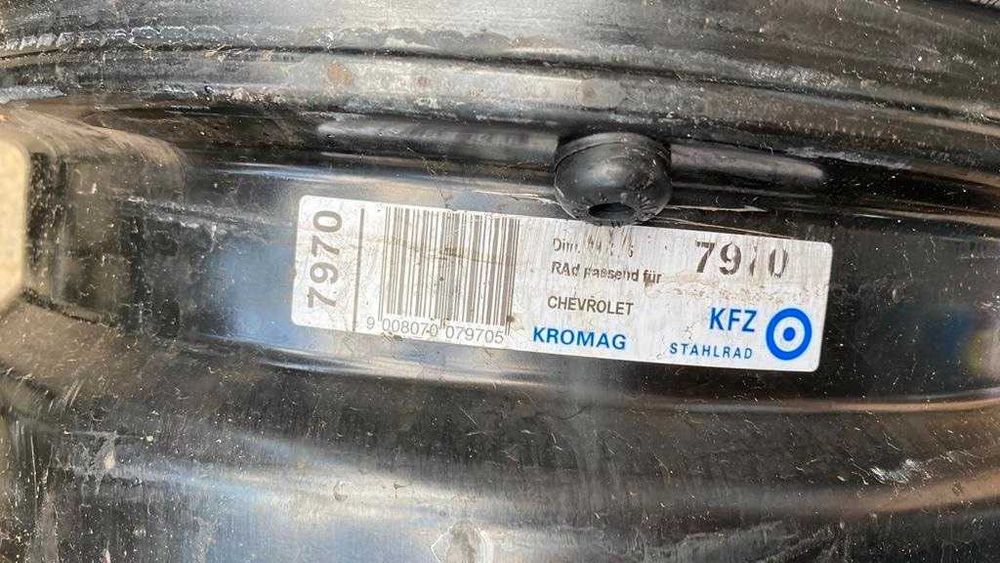 8464 Używana felga stalowa Chevrolet 6-15 4x114,3  ET: 49