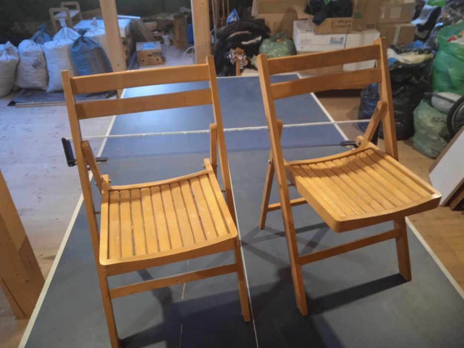 Krzesła drewniane 2 szt.