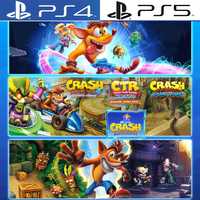 Crash Bandicoot 4: It's About Time PS4/PS5 Team Racing Nitro-Fueled