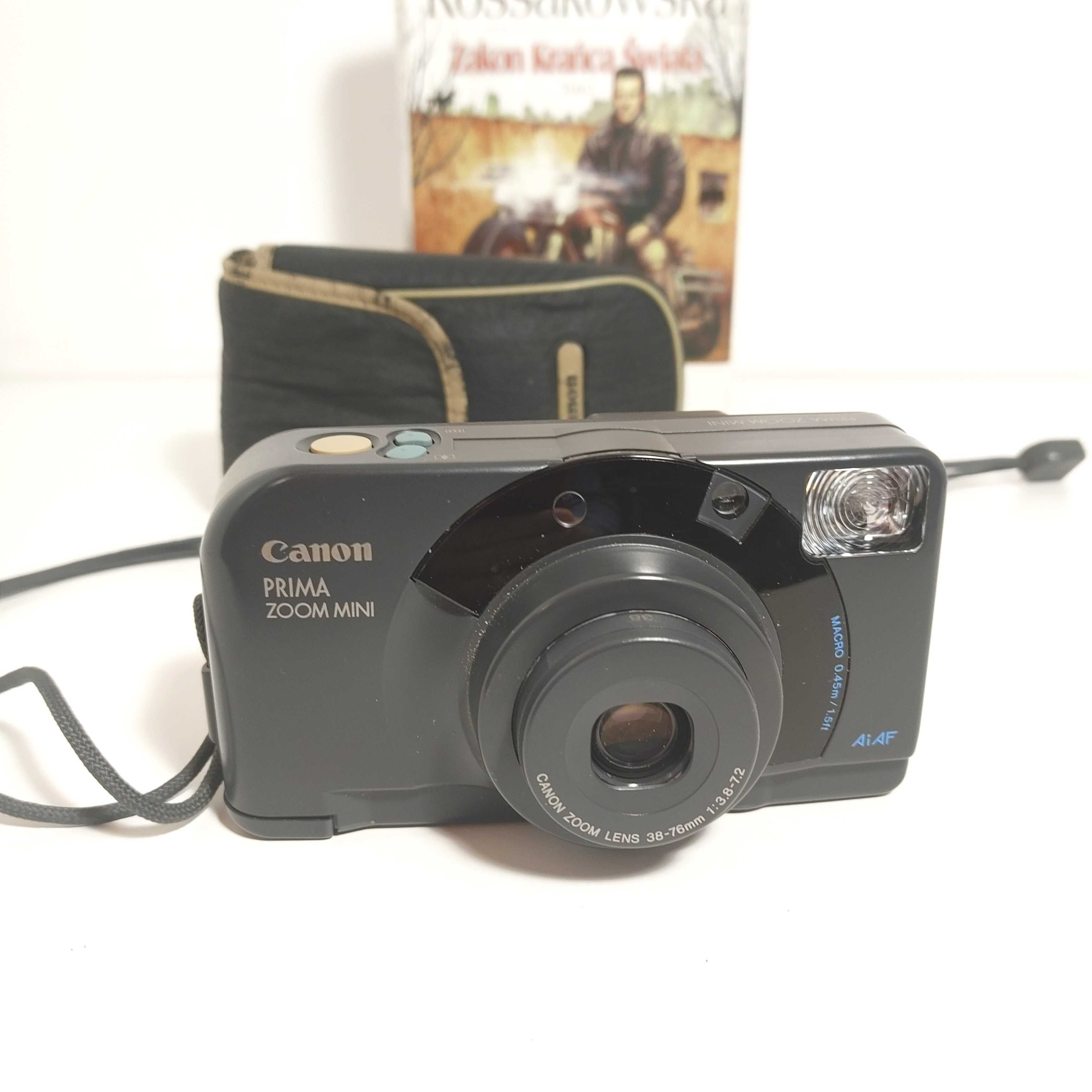 Kompaktowy aparat analogowy Canon Prima Zoom Mini