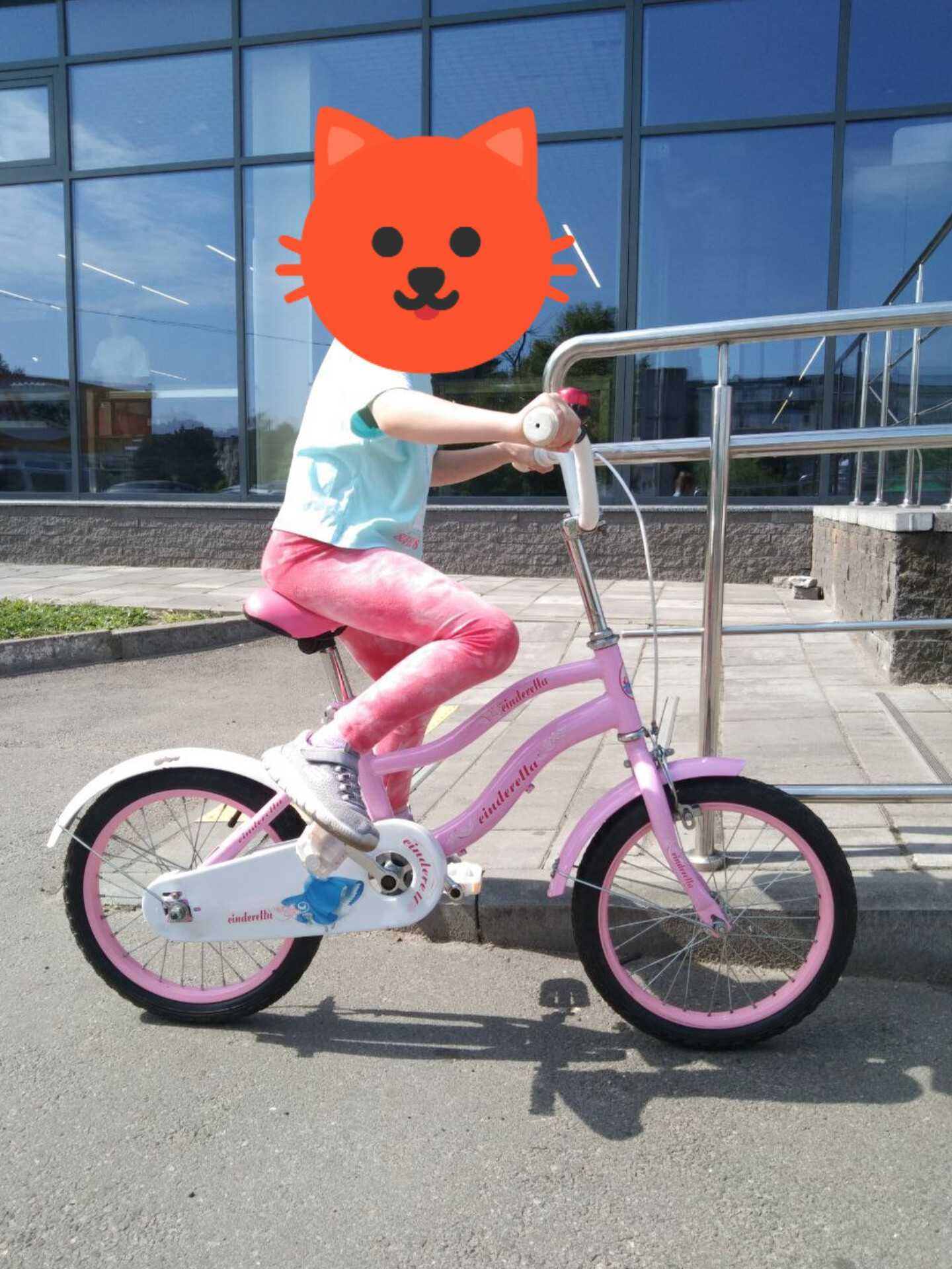 Продам велосипед дитячий для дівчинки 16"
