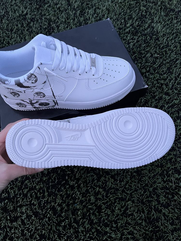 Кросівки Nike Air Force 1 x CDG x Supreme [найк аір форси кдг супрім]