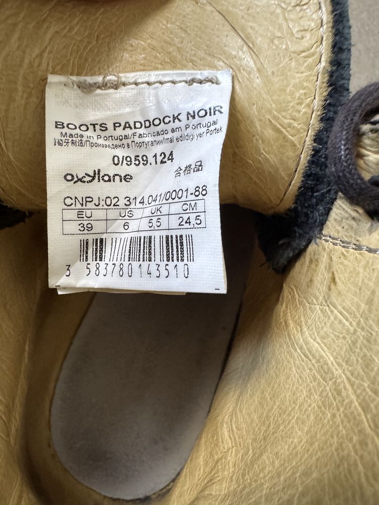 Polainas e botas equitacao nr39 + esporas