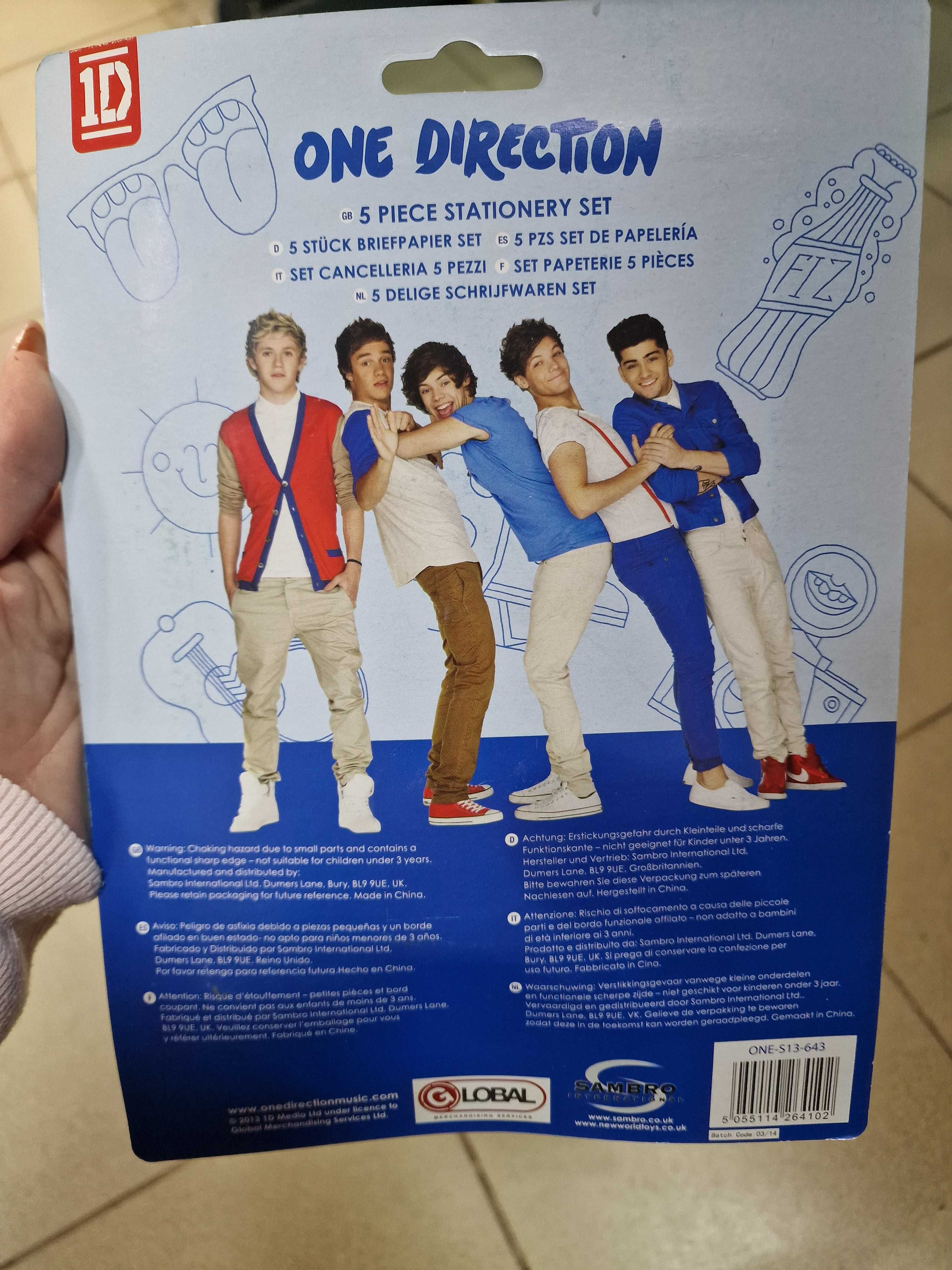 Zestaw One Direction nowy