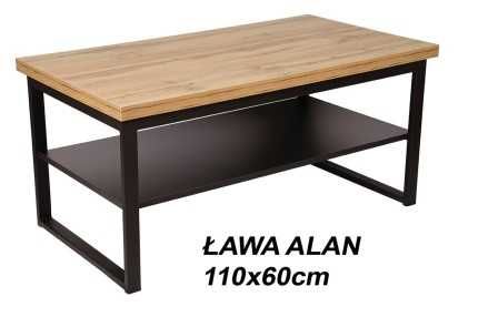 Ława, stolik kawowy ALAN- 110x60 cm
