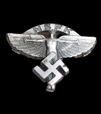 Militaria III Reich Wehrmacht Pin NSFK Aviação
