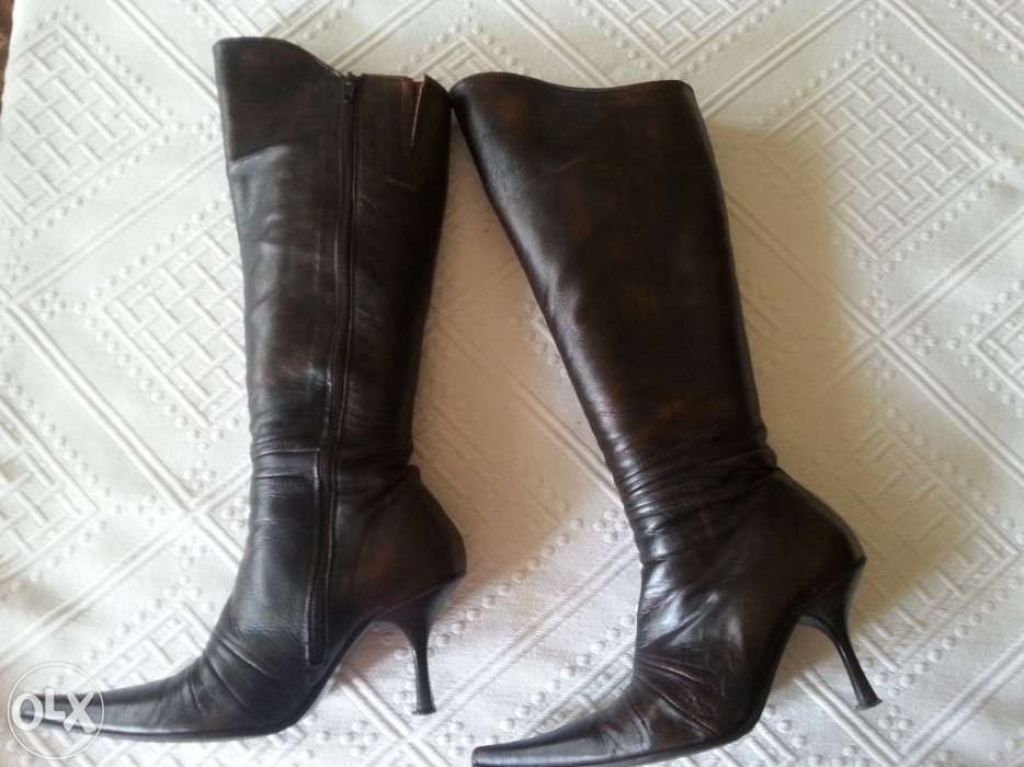 Botas em pele p/ Senhora