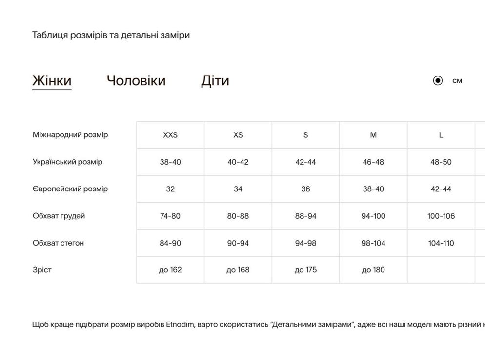 Etnodim жіноча вишита сорочка, вишиванка, вишита блуза Rutenia м - л