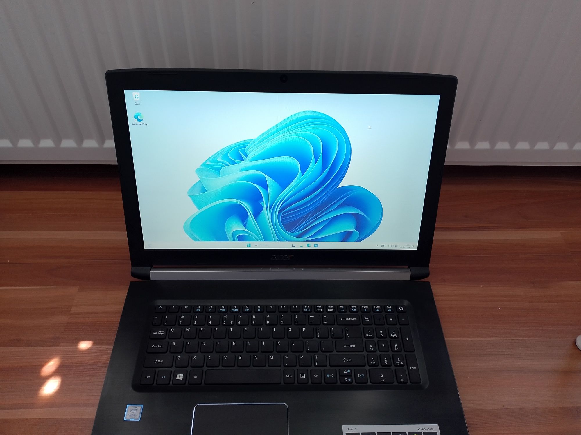 Acer aspire duża matryca 17.3cala