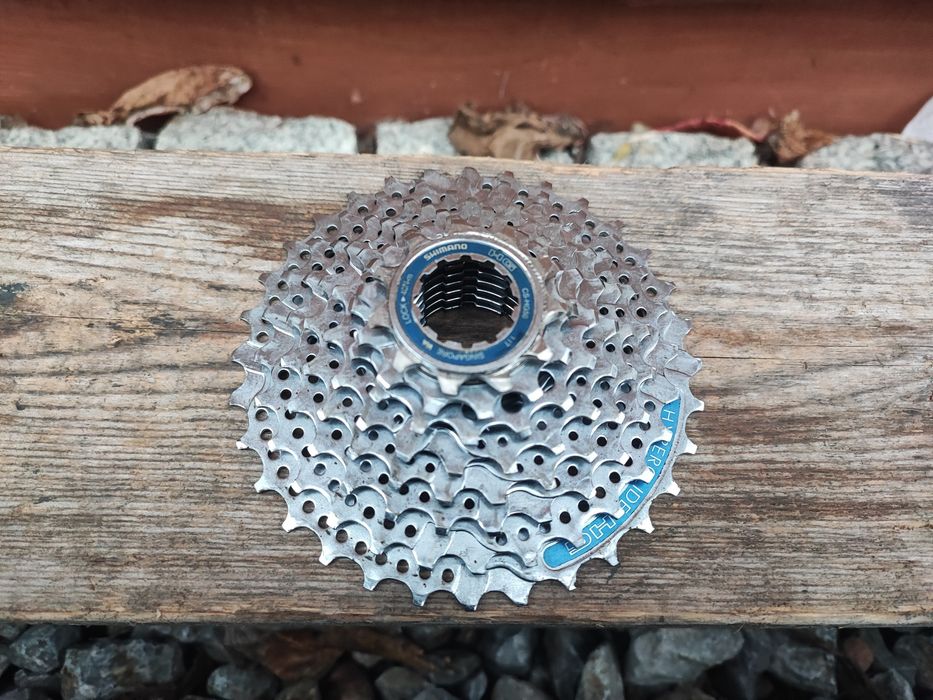 Kaseta rowerowa Shimano Deore CS-HG50 9 rzędów retro mtb