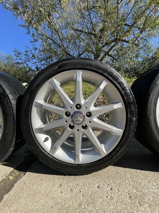 Koła piękne alufelgi 17’ 5x112 Mercedes A B C Klasa Et49 66,6mm