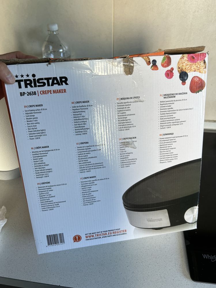 Tristar BP-2638 urzadzenie do smazenia nalesnikow jak nowe