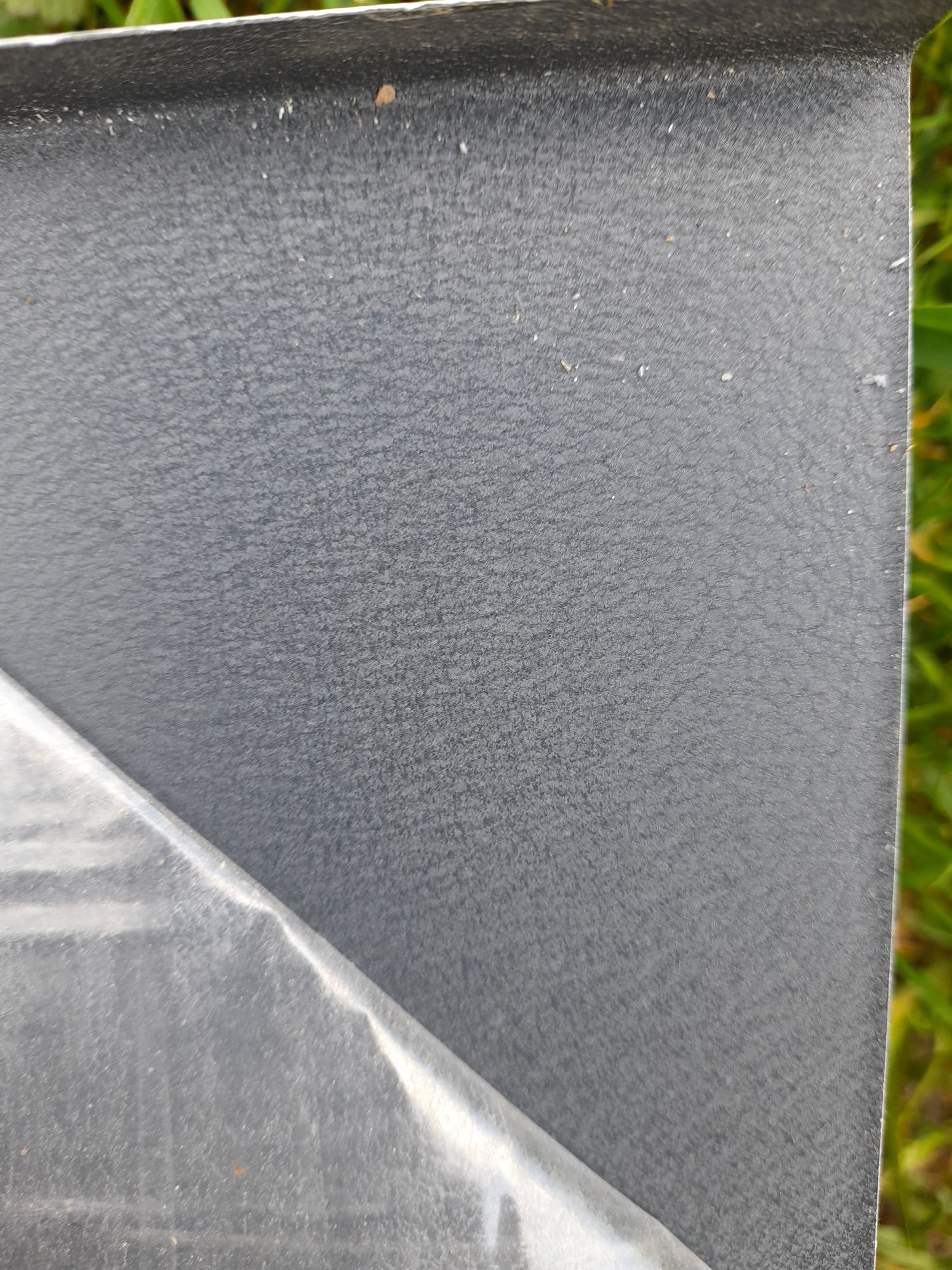Parapet stalowy  zewnetrzny w kolorze grafit antracyt