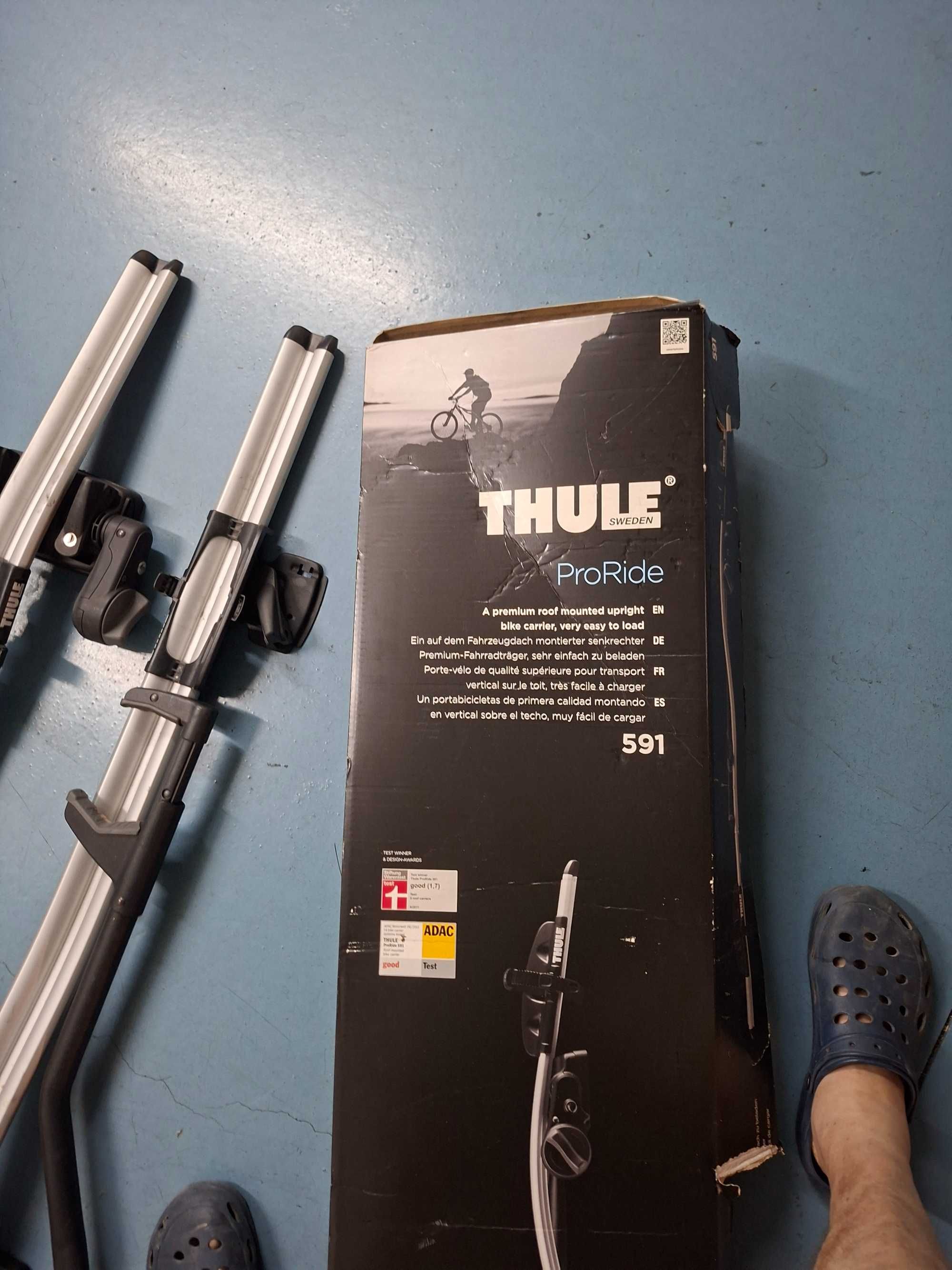 Suportes bicketa Thule Pro Ride 591 Novos