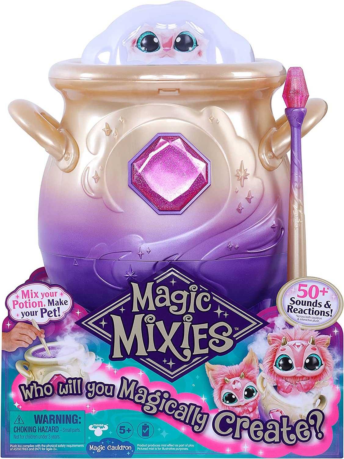Інтерактивний чарівний казанок Magic Mixies Magical Misting рожевий.