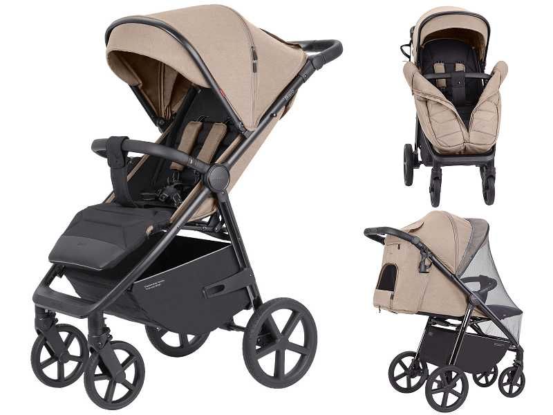 Wózek Spacerowy Carrello Bravo Plus 2024 Lekka Spacerówka Terenowa