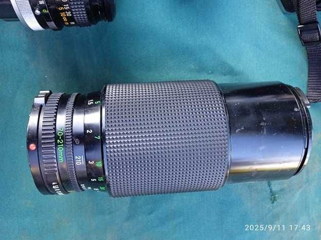 Aparat Canon AE1 Program + obiektywy