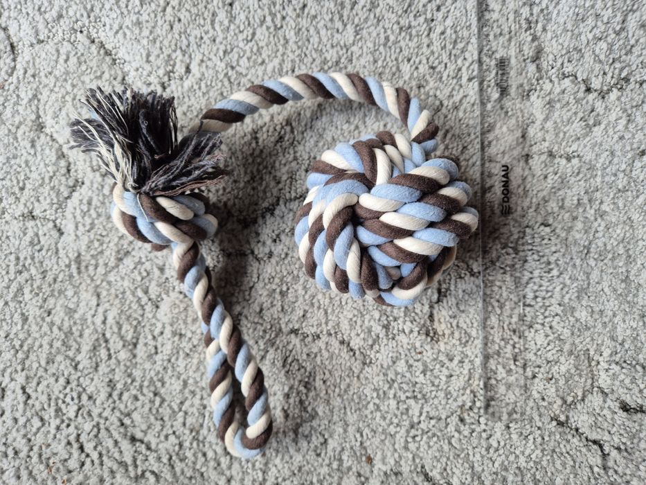 Szarpak sznurkowy dla psa, gryzak, zabawka