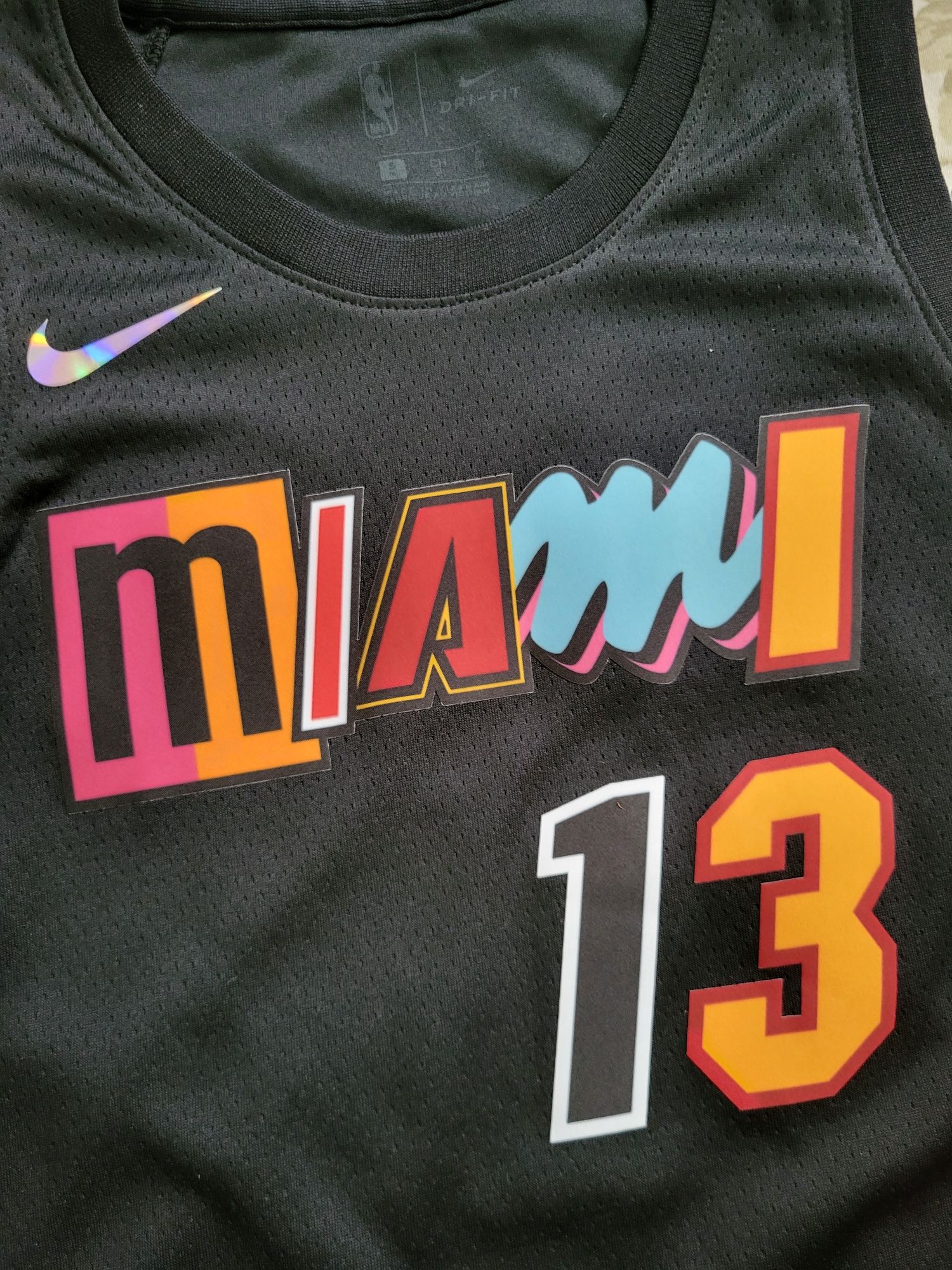 Koszulka koszykarska Miami Heat City Edition Adebayo NBA