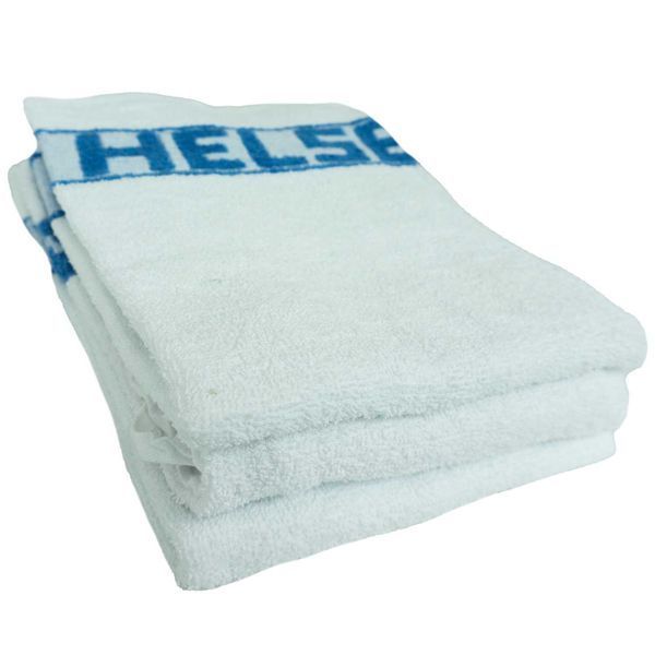 Ręcznik poleasingowy 60/90 biały z paskiem