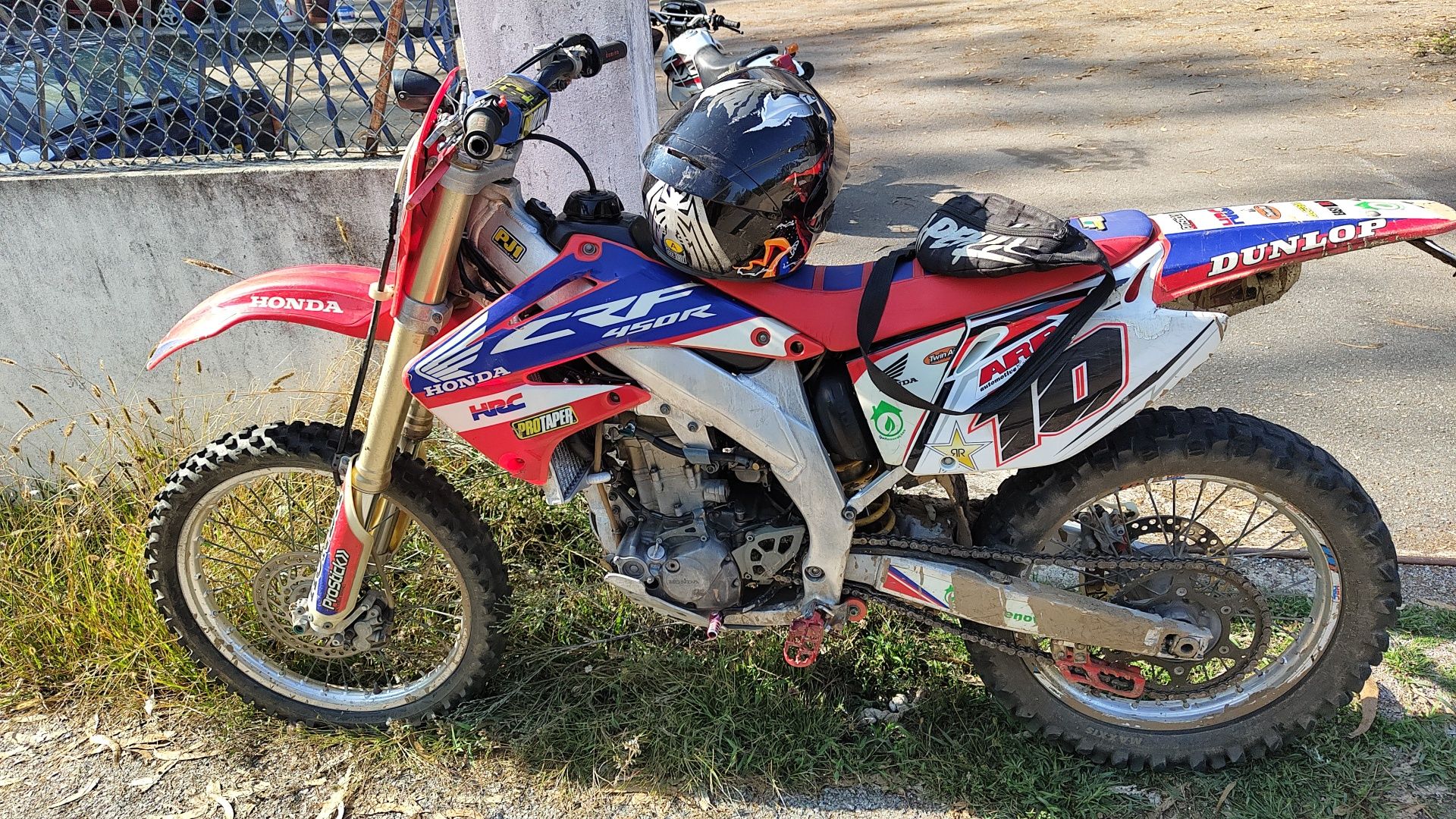 Honda crf450r matrículada