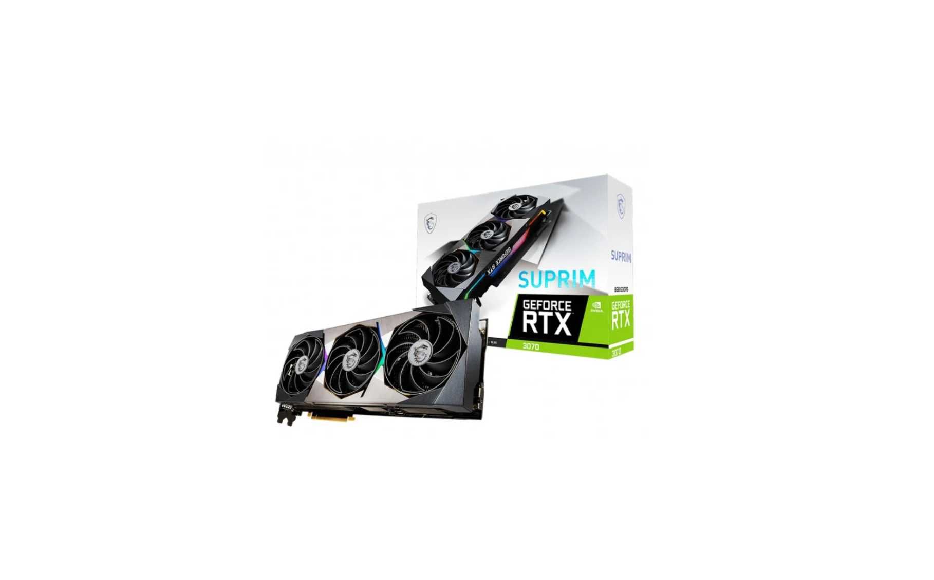 Sprzedam Kartę Graficzną MSI GeForce RTX 3070 SUPRIM X 8GB GDDR6