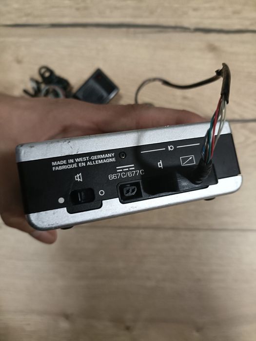 Sprawny Walkman odtwarzacz kaset PRL DDR