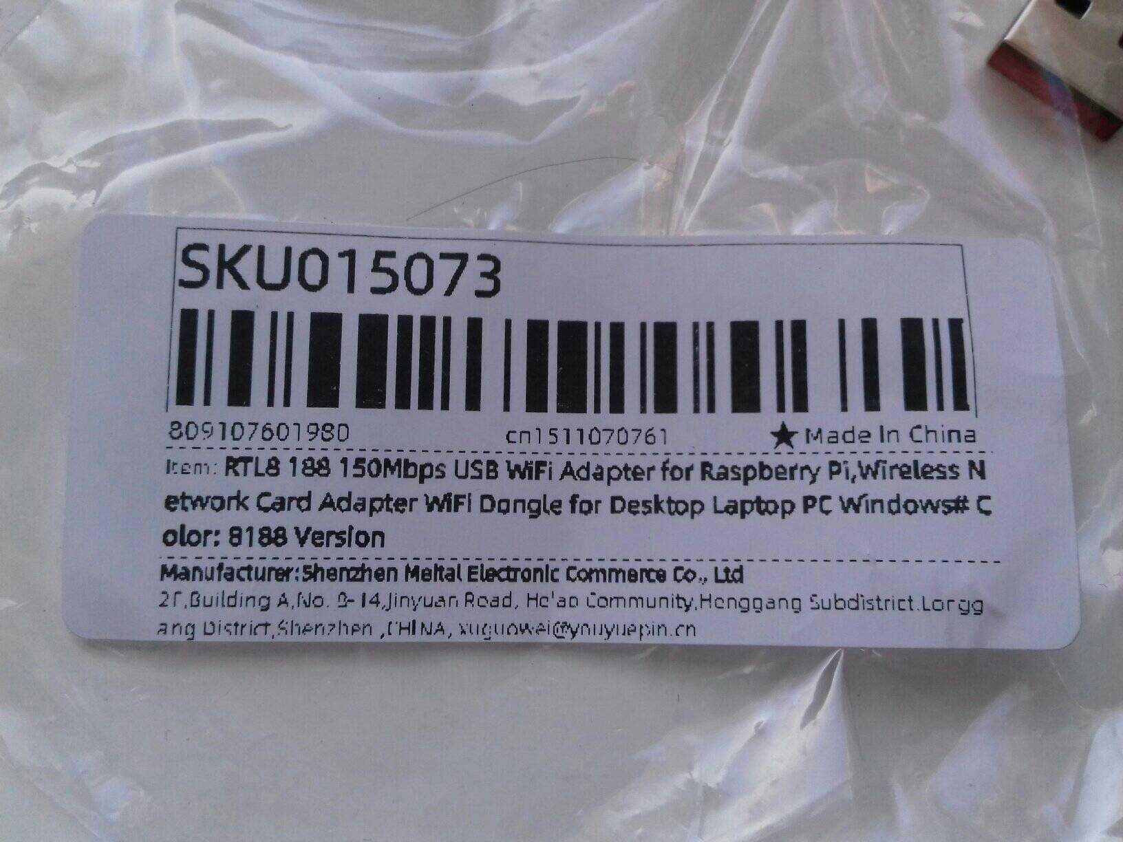 USB WiFi Adapter RTL8188, 150Mbps, karta sieciowa Adapter WiFi b,g,n 2