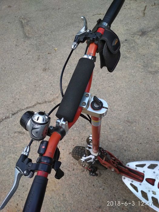 мотосамокат бензин