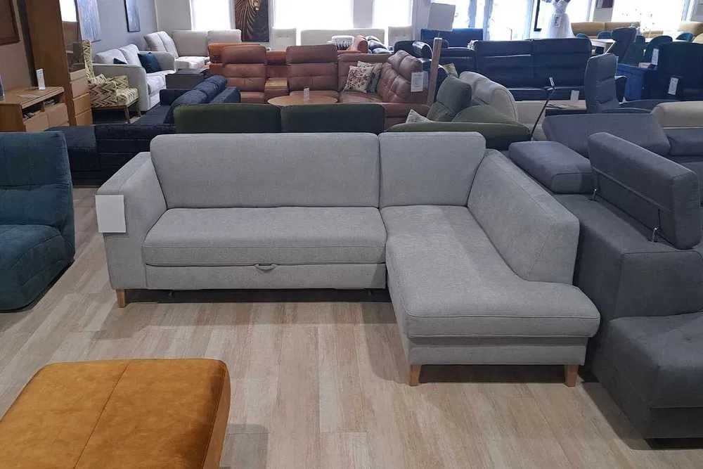 Narożnik rozkładany z pojemnikiem AVOLA Etap Sofa PROMOCJA