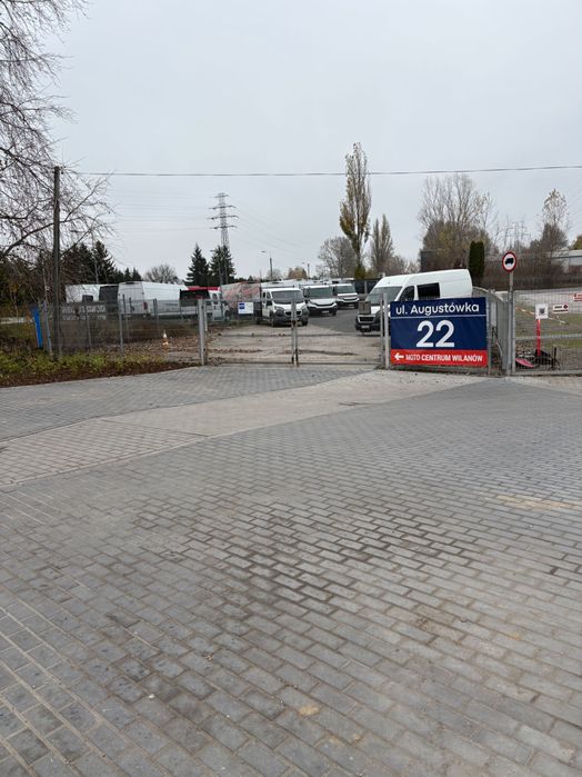 Do wynajęcia plac 1300m2 ul.Augustówka 22