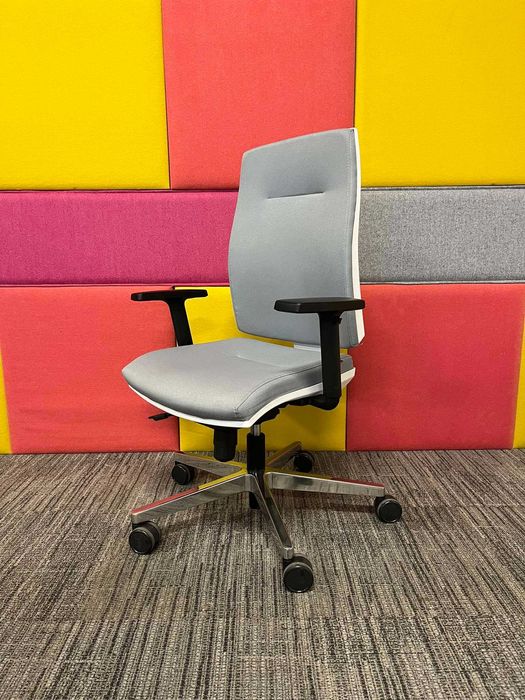 Fotel biurowy obrotowy ergonomiczny Bejot Corr CJ 102 okazja szary 2!