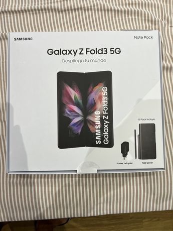 Samsung Galaxy Z Fold 3 5G novo com pack note