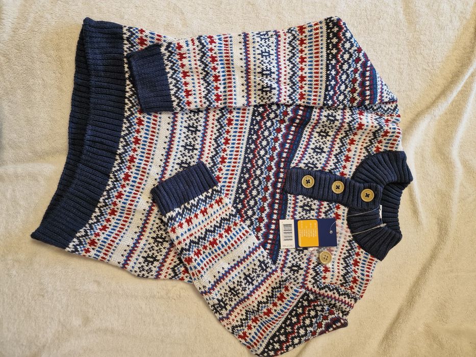 Sweter chłopięcy 110/116 cm nowy