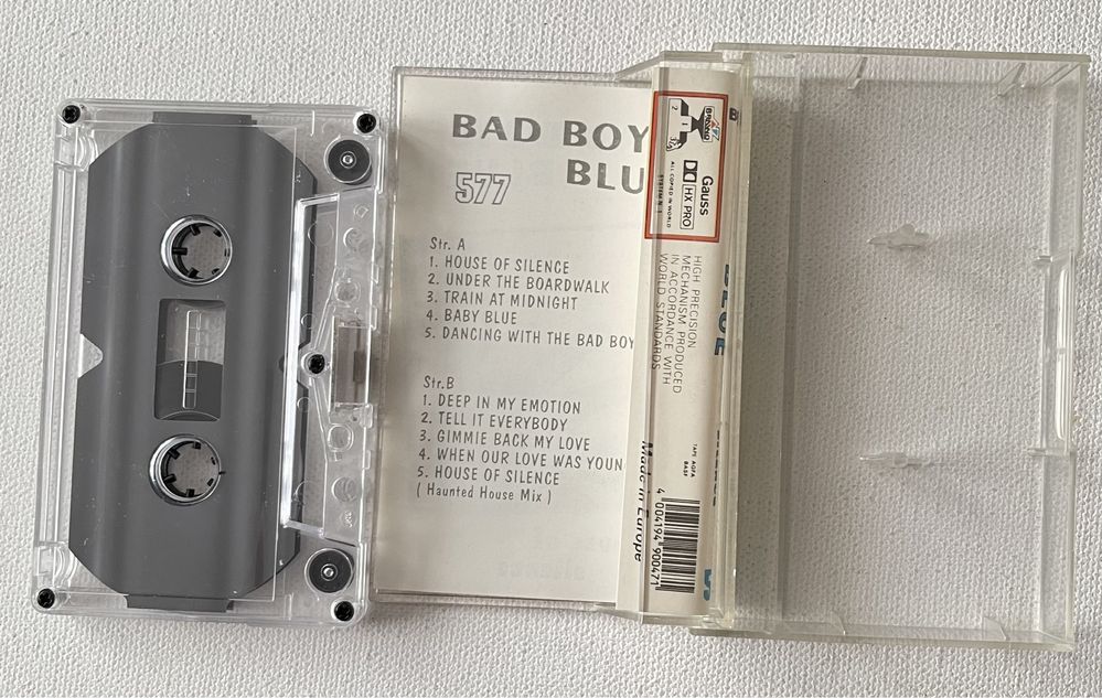 Bad Boys Blue House of silence kaseta magnetofonowa audio Brawo