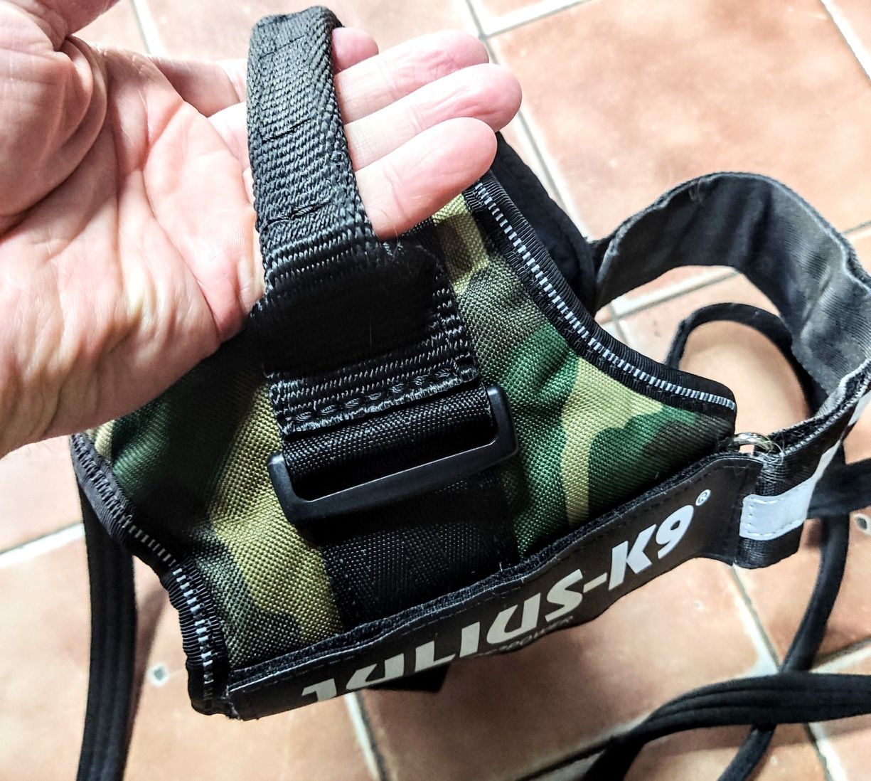Шлейка для собак JuliusK-9 Powerharness Camouflage  L.