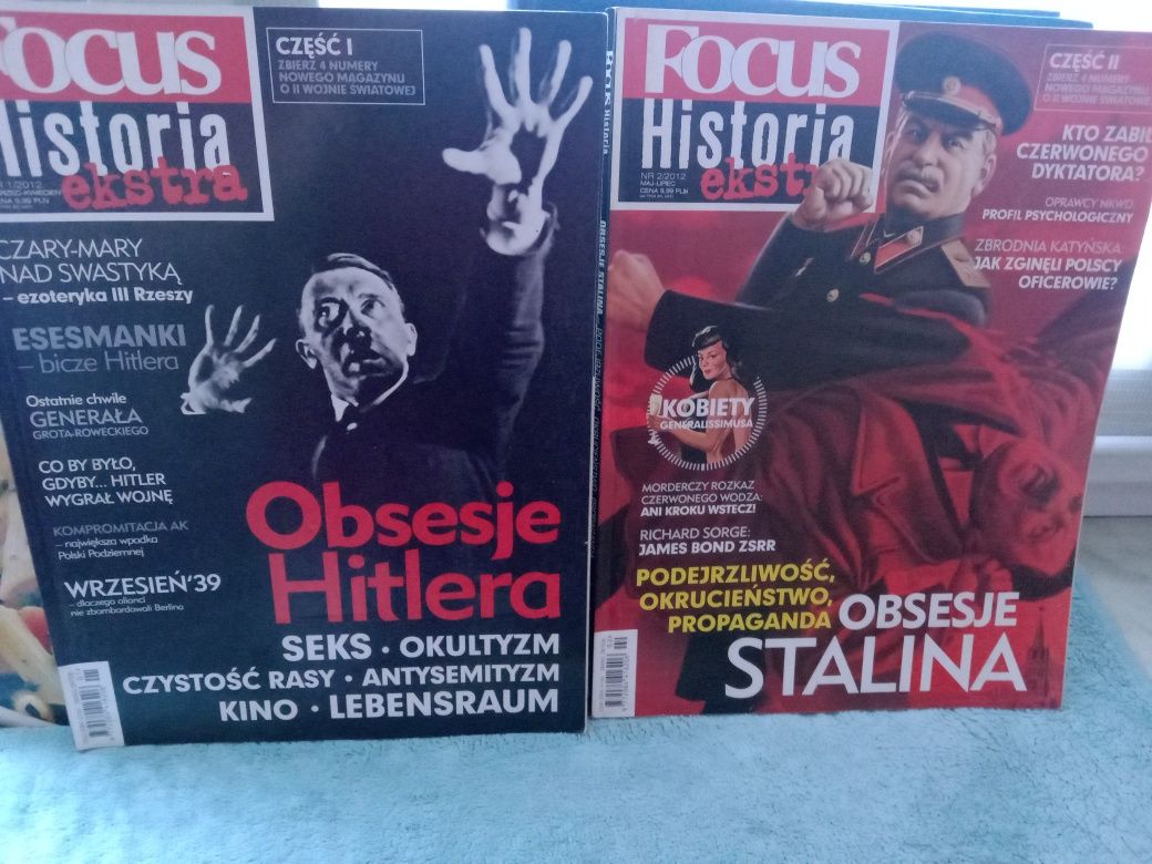 Focus historia extra , nr 1 i 2 / 2012.